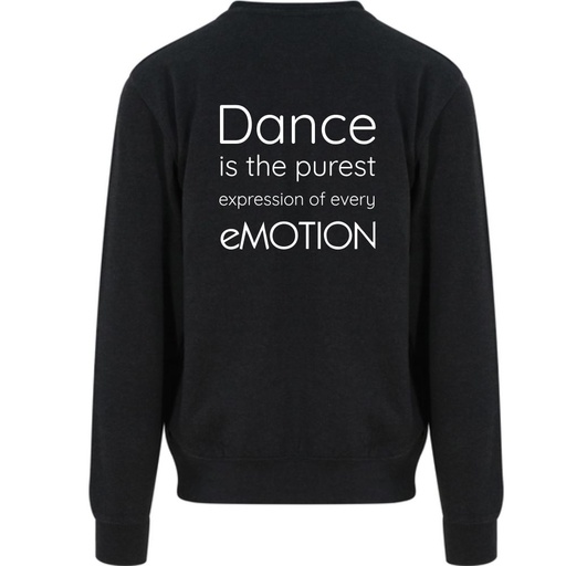 Sweater - eMotion - Volwassenen - Zwart