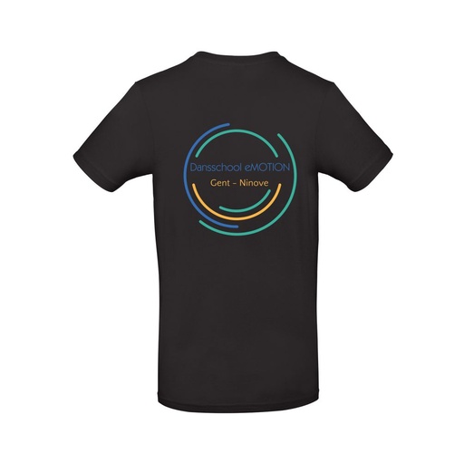 T-shirt - eMotion - Kids - Zwart