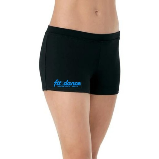 Shortje - Fit2Dance - Volwassenen - Zwart