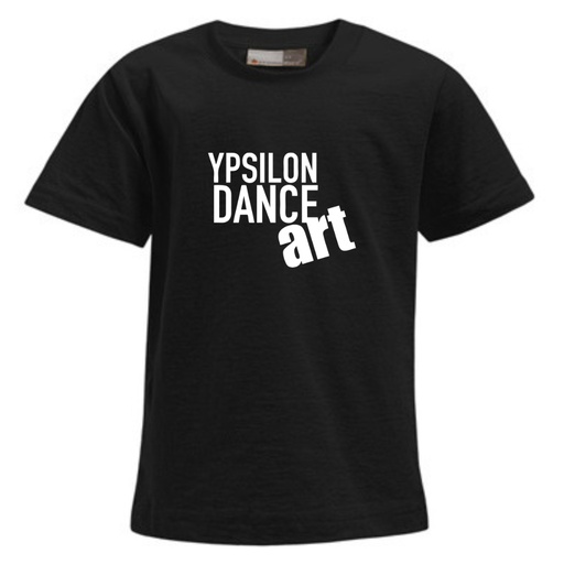 T-shirt - Ypsilon - Kids - Zwart