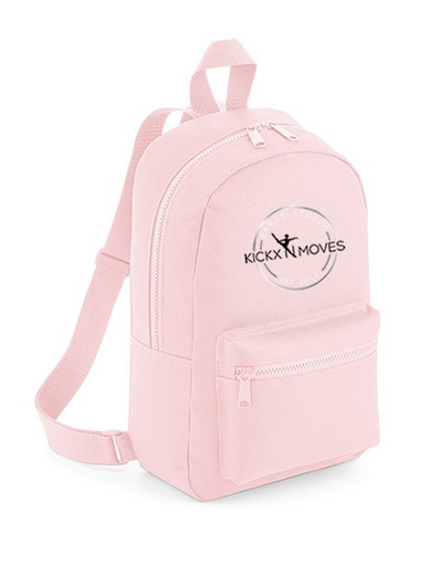 [DNSS-KNM-T-BG153+kickxnmoves-powderpink] Rugzak klein - Kickx N Moves - Roze