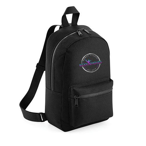 [DNSS-KNM-T-BG153+kickxnmoves-ZW] Rugzak klein - Kickx N Moves - Zwart