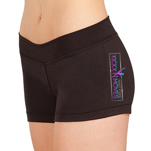 Shortje - Kickx N Moves - Volwassenen - Zwart