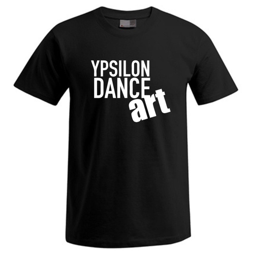 T-shirt - Ypsilon - Volwassenen - Zwart