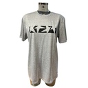 T-shirt - K!dans - Volwassenen - Grijs met 4 K zwart