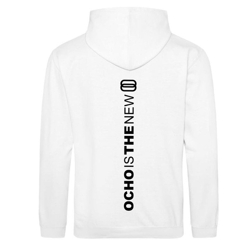 Hoodie - Ocho - Volwassenen - Wit