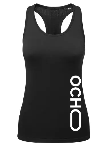 Aansluitend topje - Ocho - Dames - Zwart