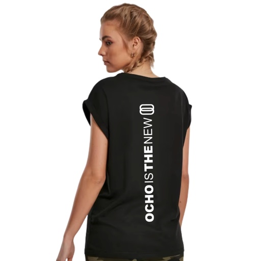Losse T-shirt - Ocho - Dames - Zwart