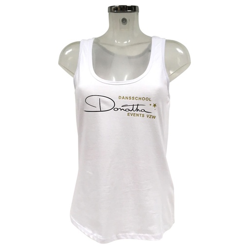 Topje - Donatha  - Dames - Wit