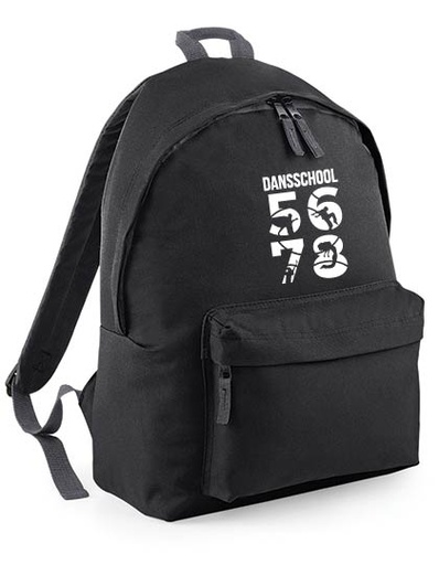 [DNSS-5678-T-BG125+5678WI-ZW] Rugzak 'Teens' - 5678 - Zwart