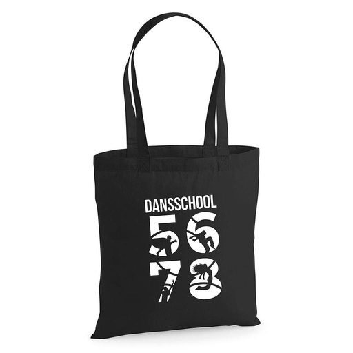[DNSS-5678-T-WM101+5678WI-ZW] Shopper - 5678 - Zwart