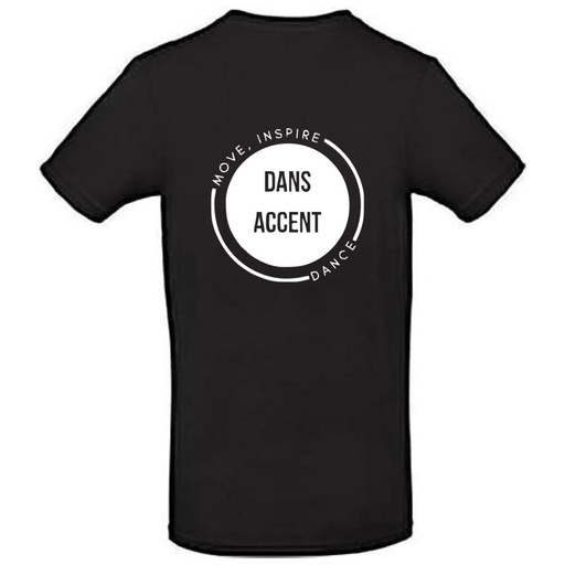 T-shirt - Dansaccent - Kids - Zwart
