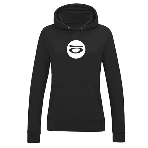 Hoodie - Amba-Amba - Dames - Zwart