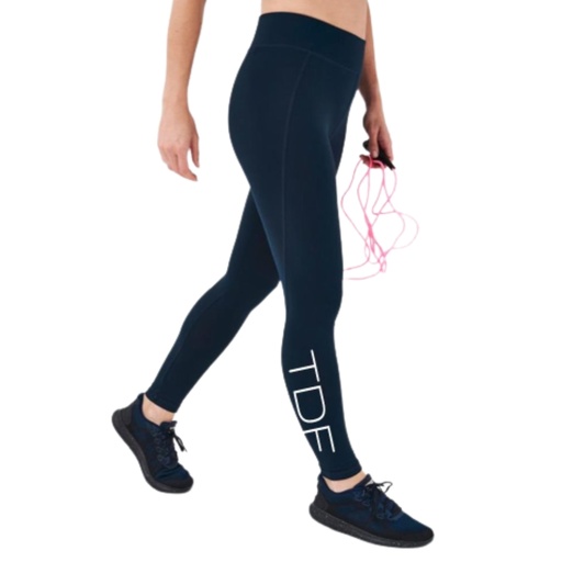 Legging - TDF - Dames - Zwart