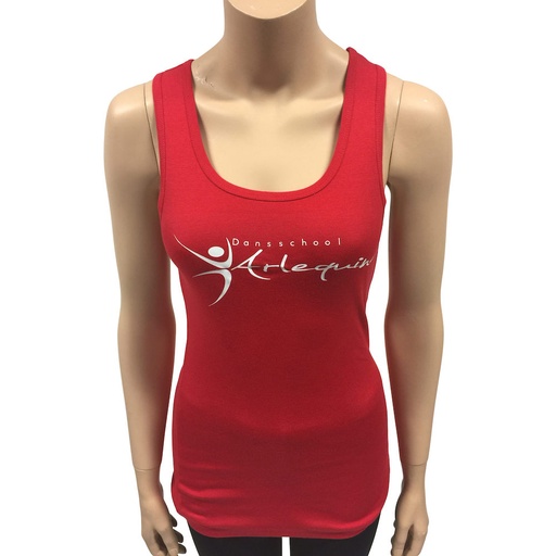 Topje - Arlequino - Dames - Rood