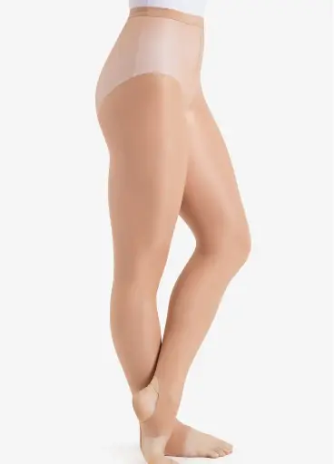 Glanscollant stirrup - Capezio - Light Toast  