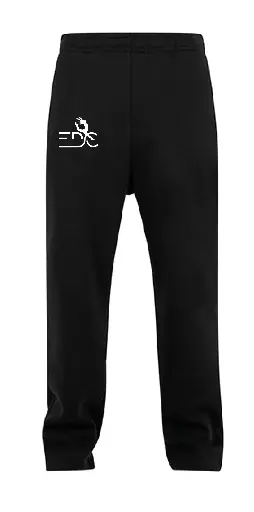 Trainingsbroek rechte pijpen - EDC - Volwassenen - Zwart