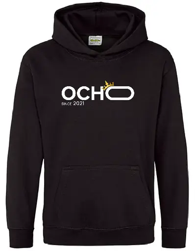 Hoodie - 5 jaar Ocho - Kids - Zwart