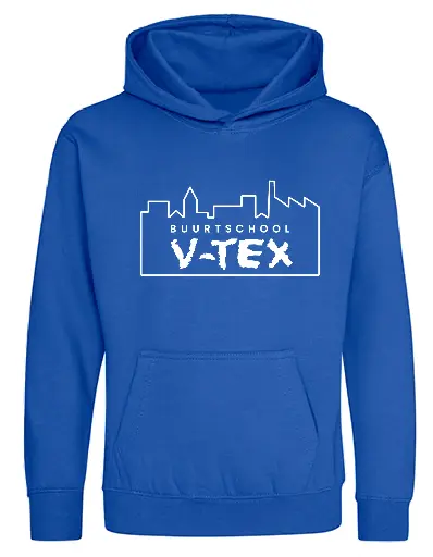 Kids - Hoodie - V-TEX- Bright Royal