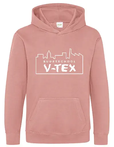 Kids - Hoodie - V-TEX- Dusty Pink