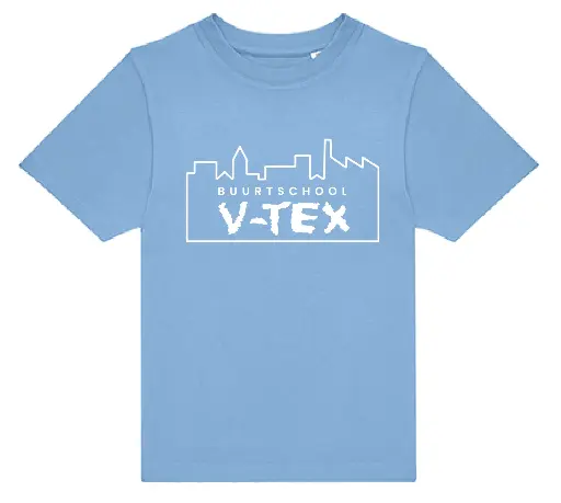 Kids - T-shirt - V-TEX- Sky Blue
