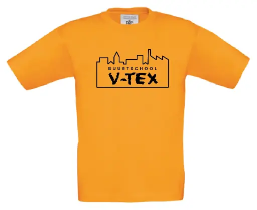 Kids - T-shirt - V-TEX- Orange