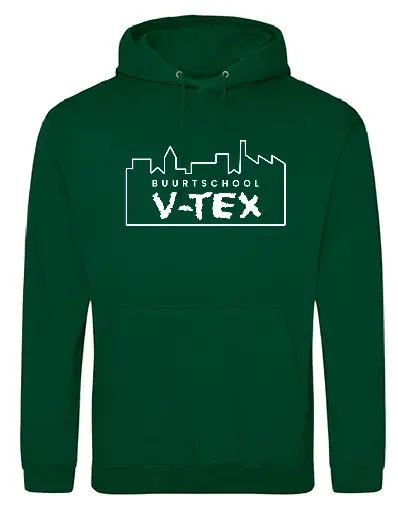Volwassenen - Hoodie - V-TEX- Forest Green