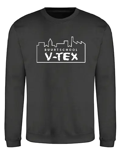 Volwassenen - Sweater - V-TEX- Deep Black
