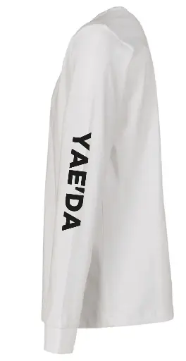 T-shirt lange mouwen - Yae'da - Volwassenen - Wit