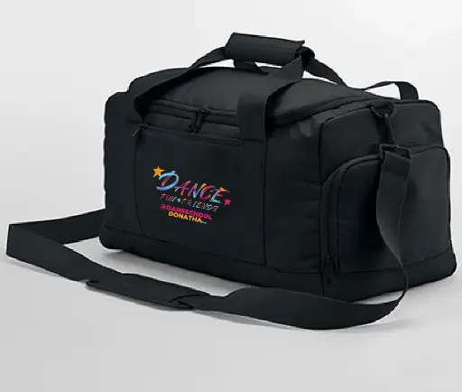 [DNSS-DON-T-BG560+25jaardonatha-ZW] Sporttas - Dansschool Donatha - Zwart
