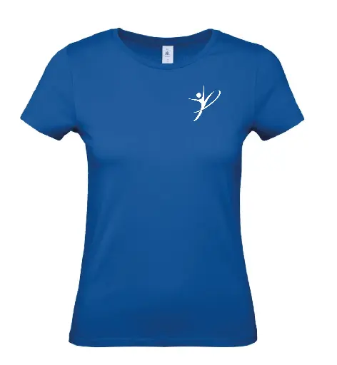 T-shirt - Just Do It - Dames - Blauw