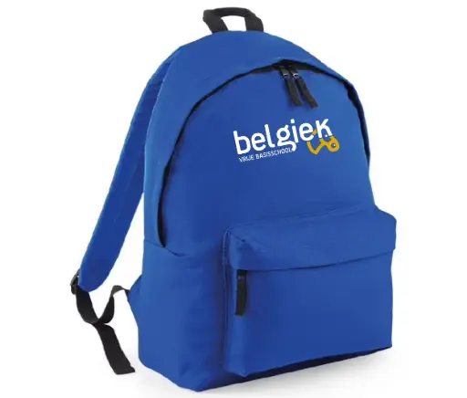 [DNSS-BELG-T-BG125J+belgiekWI/GO-BRIGHTROYAL] Rugzak - Belgiek - Blauw
