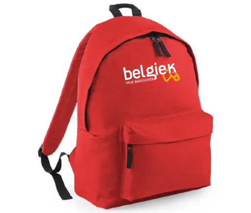 [DNSS-BELG-T-BG125J+belgiekWI/GO-BRIGHTRED] Rugzak - Belgiek - Rood