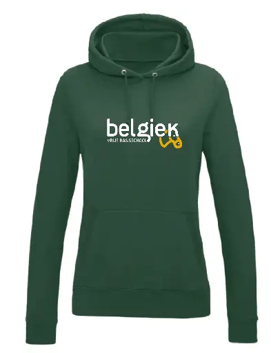 Hoodie - Belgiek - Dames - Groen