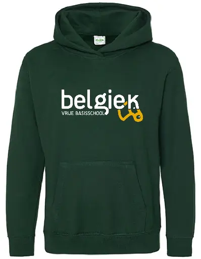 Hoodie - Belgiek - Kids - Groen