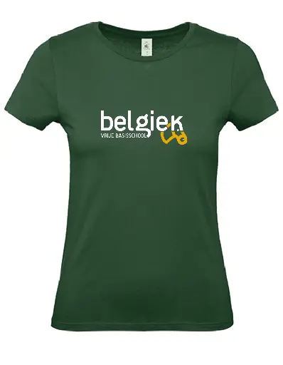 T-shirt - Belgiek - Dames - Groen