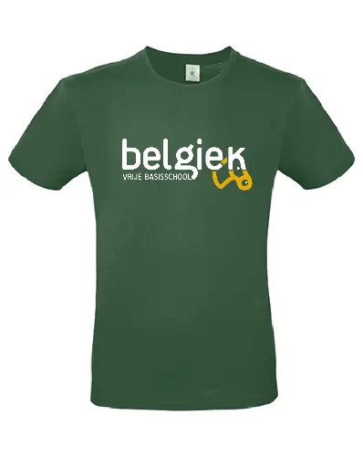 T-shirt - Belgiek - Unisex - Groen