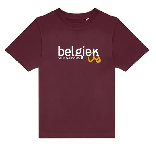 T-shirt - Belgiek - Kids - Bordeaux