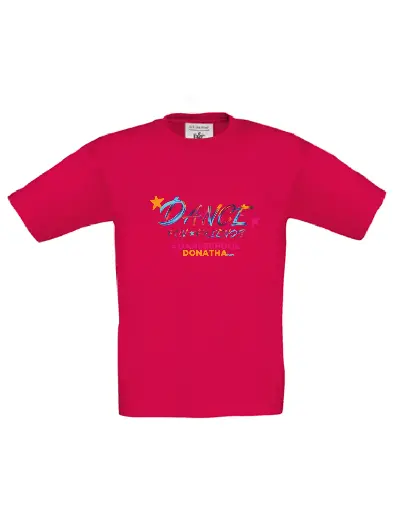 T-shirt - Donatha - Kids - Roze