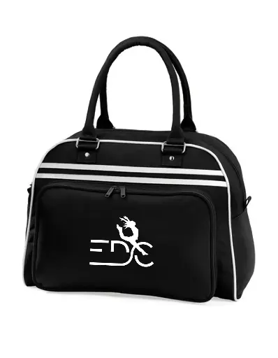 [DNSS-EDC-T-BG75+edcWI-BLACK/WHITE] Schoudertas - EDC - Zwart/Wit