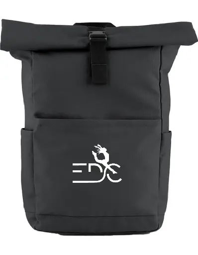[DNSS-EDC-T-BG186+edcWI-BLACK] Rugzak - EDC - Zwart