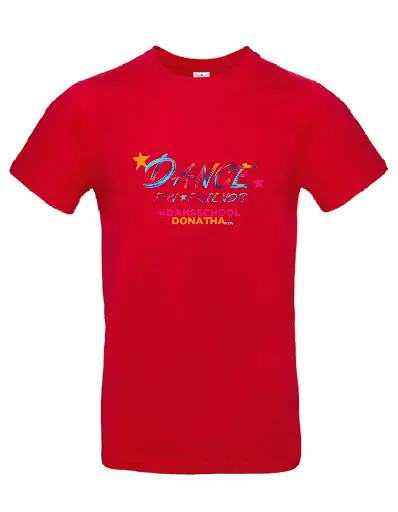 T-shirt - Donatha - Volwassenen - Rood