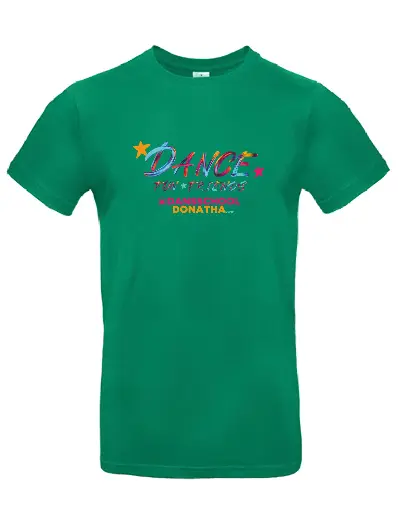T-shirt - Donatha - Volwassenen - Groen