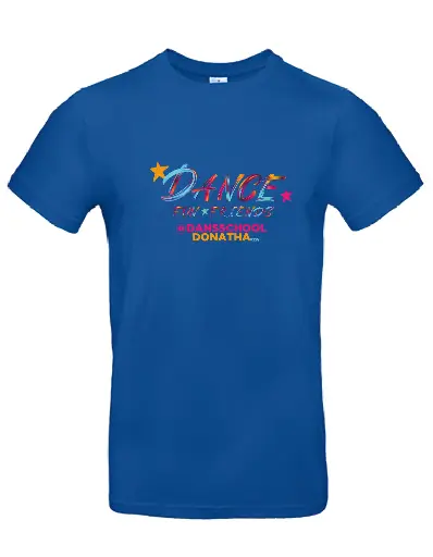 T-shirt - Donatha - Volwassenen - Blauw