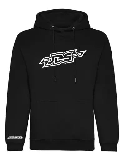 2001 Jedagro - Hoodie Est 2001 - Volwassenen - Zwart 