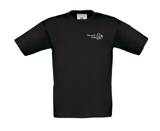 T-shirt - The World Of Bee - Unisex - Zwart