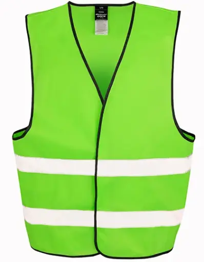 Fluojasje met logo - Heilig-Hartschool - Volwassenen - Lime