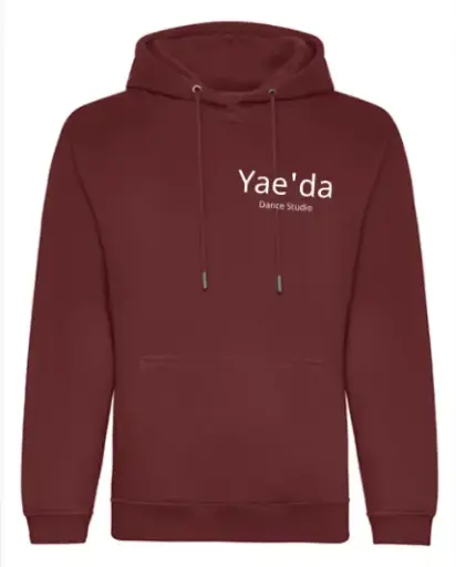 Hoodie - Yae'da - Volwassenen - Burgundy