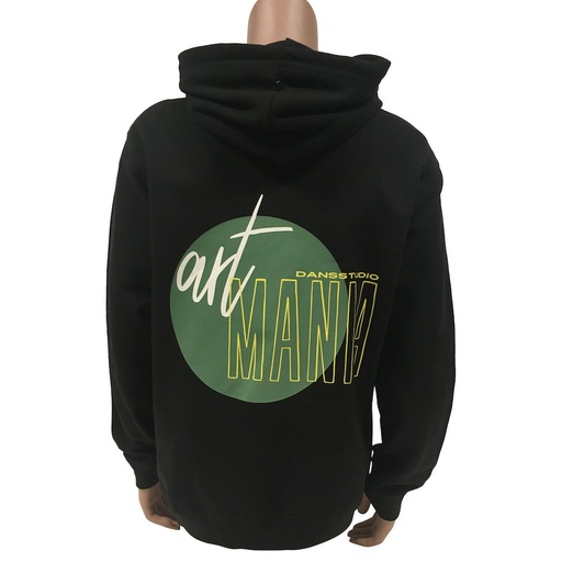 Hoodie - Art Mania - Volwassenen - Zwart