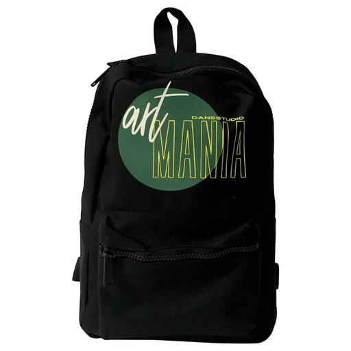 [DNSS-AM-T-BG153+artmaniaKLEUR-ZW] Rugzak - Art Mania - Zwart